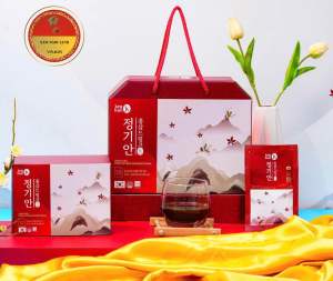 💞NƯỚC UỐNG HỒNG SÂM JUNG KIAN PREMIUM 6 – 20 GÓI X 50ML💞
