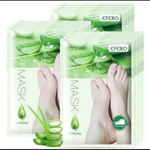 มาร์คเท้า มาร์คลอกเท้า ถุงมาร์คเท้า EFERO Exfoliating Foot Mask มาส์กเท้า ถุงลอกเท้า มาส์กลอกเท้า แก้ปัญหาเท้าด้าน หนา มีกลิ่นเท้า ลอกจริงใน3วัน