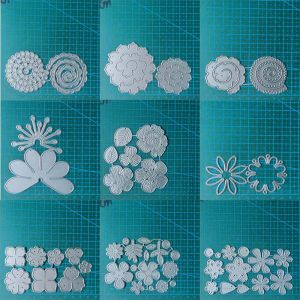flower metal cutting dies mold DIY Scrapbooking decoration paper craft knife mould blade punch template Embossing stencils