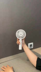 TERMURAH! Kipas Angin Mini Travel Portable Ukuran 3 Inch Warna Putih Berkualitas