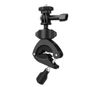 TELESIN คลิปมอเตอร์ไซด์การขี่จักรยานของเทเลไฟฉายจักรยานขายึด ° 360 Insta360แอคชั่น DJI OSMO ตัวยึดสำหรับกล้องโกโปรอุปกรณ์เสริมกล้องแอคชั่นแคมเมรา