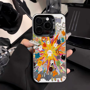 Luxury Shockproof Phone Case For iPhone 17 Pro Max 16 13 15 14 11 12 Air 17promax 16promax 15promax Hard Matte IMD Funda Cover