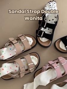 Sandal Platform Wanita / Sandal Tali Belakang / Sandal Tali Wanita / Sandal Slop Wanita / Sandal Fashion Korean Style