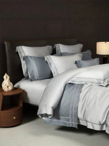 Mercury | Luxurious Hotel Style Egyptian Cotton Bed Set Six-Piece All Seasons 140 Count