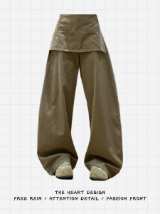 Quần Jeans Denim Ống Rộng Kiểu Dáng Rộng Cạp Cao Phong Cách Mỹ Cổ Điển Cho Nữ Quần Dài Dài Đến Sàn Có Túi Quần Thường Ngày