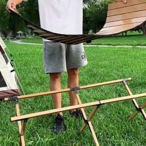 Picnic Table Outdoor Folding Camping Table: 90CM & 120CM Barbecue Options