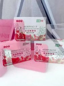 Xà phòng chanh đỏ 100g làm sạch kháng khuẩn rửa tay tắm rửa mặt khử nấm mốc hương trái cây