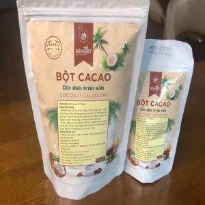 Bột cacao mix cốt dừa trộn sẵn thơm ngon béo ngậy tiện lợi Minasy