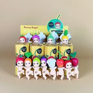 CREATIVE Sonny Angel HIPPERS Lying Down Anime Figures Harvest Series Fruit Ornaments Kawaii Hippers