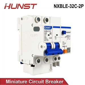 HUNST CHNT NXBLE-32 2P Miniature Leakage Protector 6-32A Household Industrial Air Circuit Breaker Switch