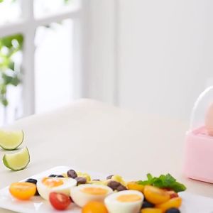 หม้อหุงไข่ขนาดเล็กพร้อมระบบปิดอัตโนมัติและป้องกันการไหม้ สำหรับหอพักนักเรียน หม้อหุงไข่ขนาดเล็กมัลติฟังก์ชัน