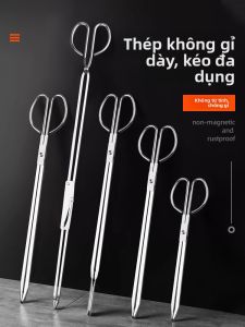 LECAN | Kẹp Gắp Than Inox Tay Dài