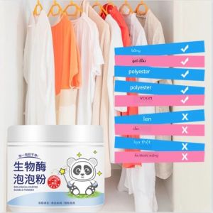 Bột Tẩy Rửa Bong Bóng Khử Nhiễm Đặc Sinh Học Để Tẩy Trắng Và Loại Bỏ Vết Bẩn Màu Vàng Khỏi Quần Áo