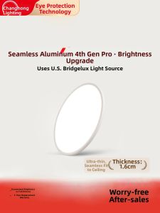 CHANGHONG | Eye-Protective Thin Seam-Free Ceiling Light