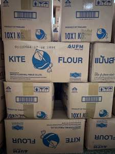 แป้งสาลี แป้งว่าว ยกลังx10ถุง