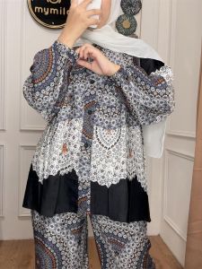 ONE SET RAYON JUMBO SETELAN RAYON MOTIF
