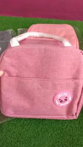 Lunch Bag Box Insulated Cartoon Thermal Cooler Picnic Container Food Beg Kids Adult Women Kotak Makanan Tengahari便当盒保温袋