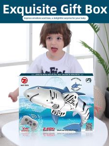 JINGDATOYS | Đồ Chơi Cá Mập Điều Khiển Từ Xa Công Nghệ Cao cho Bé Trai