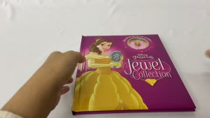 Disney Princess Beauty & the Beast Jewel Collection Hardcover Storybook With 2 Stories & Necklace Perfect As A Gift For Children Ages 4-8