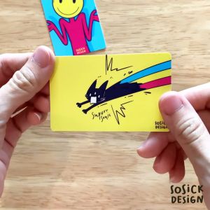 SOSiCK - Card Sticker สติ๊กเกอร์ติดบัตร BTS MRT (มีหลายลายให้เลือก)