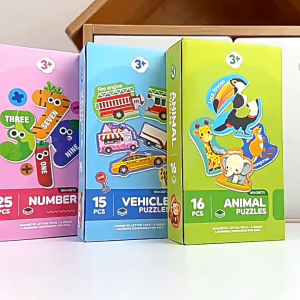 Refrigerator Puzzle Magnetic Alphabet / Numbers / Letter / Animals and Vehicle Montessori Educational Toys
