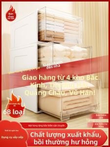 Purable | Hộp Lưu Trữ Nhựa Trong Suốt Có Ngăn Kéo