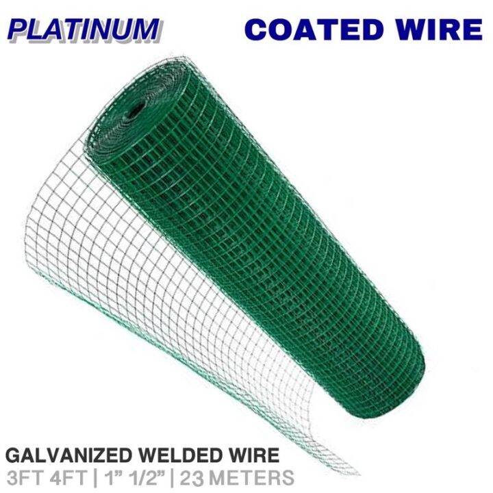 Per Roll Pvc Coated Welded Wire Mesh Screen Chicken Wire Salandra Sold Per Roll 3ft 4ft 1803