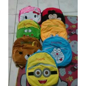 tas ransel anak anak untuk sekolah paud tk ransel karakter boneka