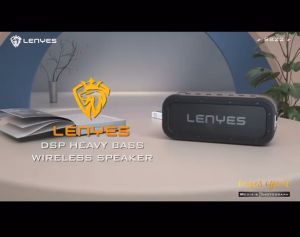 S822 - Speaker Lenyes Portable S-822 HIFI Bluetooth Music Speaker True Wireless Stereo Sound Waterproof