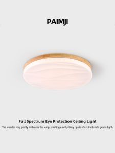 PAIMIJI | Simple and Elegant Wood Style Ceiling Light