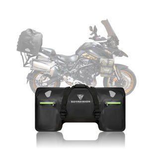 Motorcycle Dry Bag Waterproof Reflective Tail Duffle Bag Skiing Travel Hiking Camping Boating Riding Fishing Outdoor Luggage