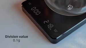【READY STOCK】Coffee Scale Rechargeable Portable Kitchen Scale Electronic Scale ​Timer ​3kg/0.1g Food Scale Weighting LCD