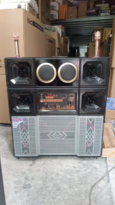 Bo Mạch Loa Kéo Nguồn Xuyến đánh 2 Bass 40 5 Tấc đơn Mạnh Mẽ có Echo Reverb DSP21 kích thước 19 * 38