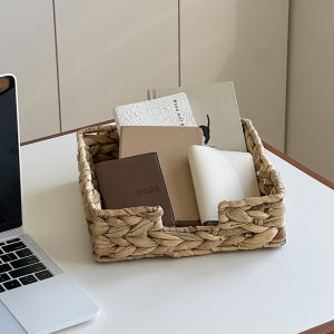 Vintage Style Woven Storage Box