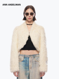 ANN ANDELMAN | High Waist Fur Short Warm Glamorous Coat
