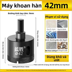 LASH | Mũi Khoan Dùng Cho Gạch Thảm Cầu Thủy Tinh Sứ