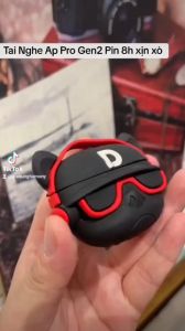 (Nguyên seal ko kèm ốp) Tai Nghe Bluetooth Pro 2 (Hàng cao cấp PIN 8H) Bass Cực Căng Chống Ồn Định Vị  Đổi Tên Cảm Ứng