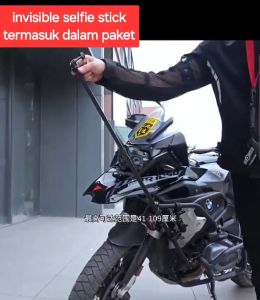 Riding Camera Stand Combo Fullset Invisible Stick Tongsis Motowolf MDL 3531