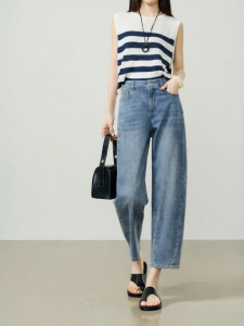 ESE·Y | Flattering Loose Fit Womens Slim Harlan Jeans