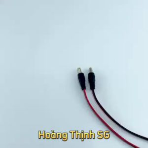 Dây Jack Nguồn DC 5.5x2.1mm Jack DC Dây rắc nguồn Camera (Jack Đực) Chuyên dùng cho Camera