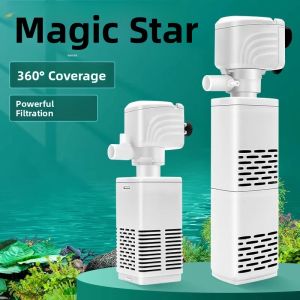 MOMIAN | Water Purification & Oxygenation Fish Tank Filter 3-in-1