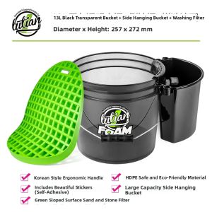 LUTIAN | Portable Car Wash Bucket 13L