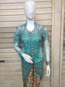 ATASAN KEBAYA WANITA KERAH SUNDA TILE PAYET / KEBAYA PENGANTIN WANITA