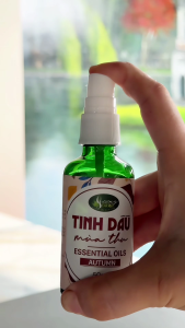 Tinh Dầu Tự Nhiên Mùa Thu (Sả Java Tràm Bạc Hà) Hương Đất Việt- Khử Mùi Xông Phòng Thư Giãn Hỗ Trợ Xua Muỗi Ngăn Côn Trùng
