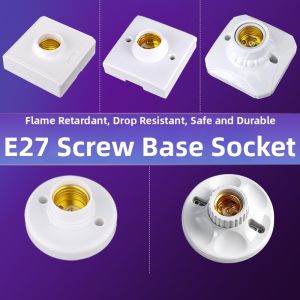 SUIYI | Wiring Mounting LED Energy-saving Socket E27 Base