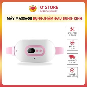 Máy Massage Làm Ấm Bụng Đai Đeo Giảm Đau Bụng Kinh Nguyệt,Điều chỉnh ba tốc độ để làm nóng nhanh trong 5 giây Đai sạc di