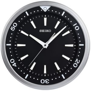 Seiko | Water Ghost Series Minimalist Silent Luminous Wall Clock 14 inch
