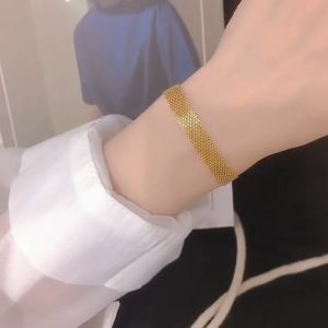 Original 18k Saudi Gold Pawnable Legit Necklace Sale: Women's Hip-Hop Choker & Collarbone Chain