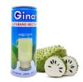 6x Gina Guyabano Nectar Juice 240mL(6 Cans). 