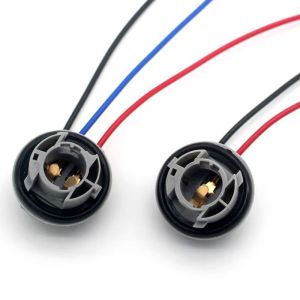 1156 BA15S 1157 BAY15D Car Auto LED Bulb Socket Adapter Holder Motorcycle Lamp Holder Adapter Brake Light Bulbs Socket